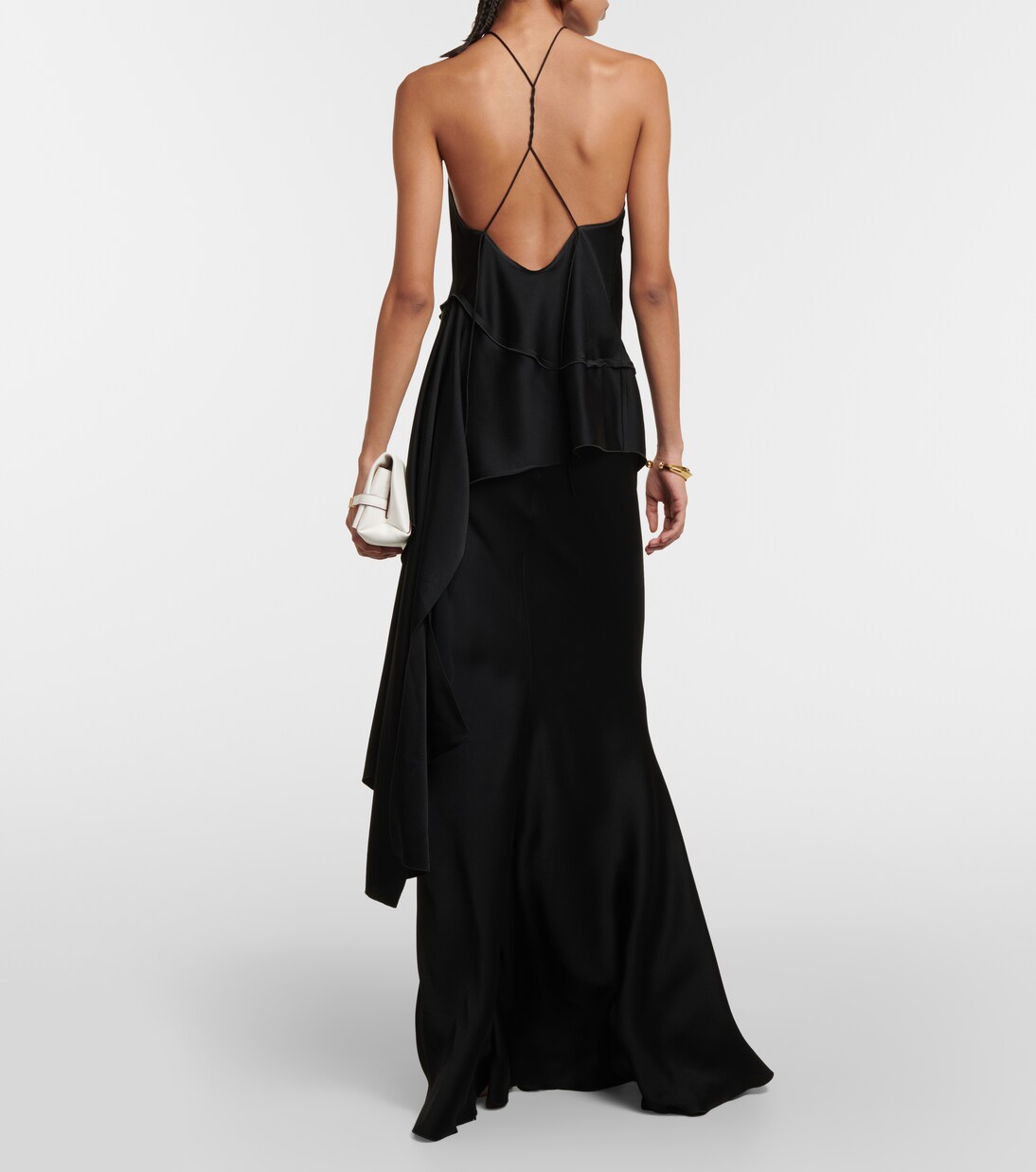 Top aus Satin | Victoria Beckham