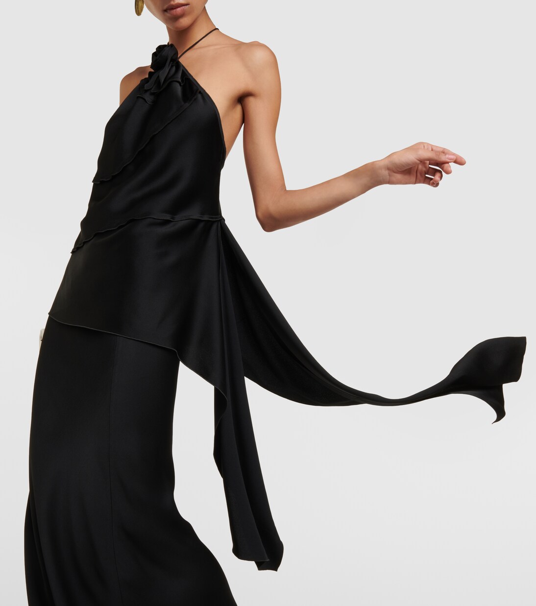 Top aus Satin | Victoria Beckham