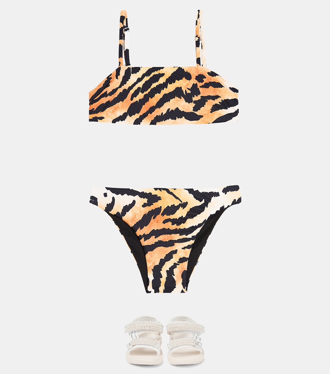 Animal-printed bikini | Monnalisa