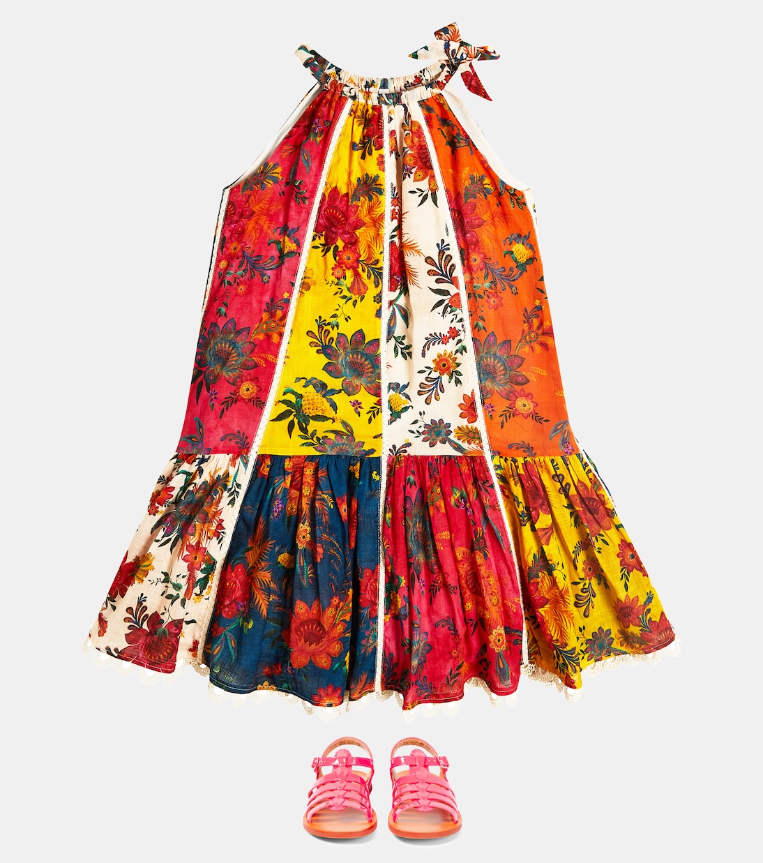 Plagette Strap leather sandals | Pom d'Api