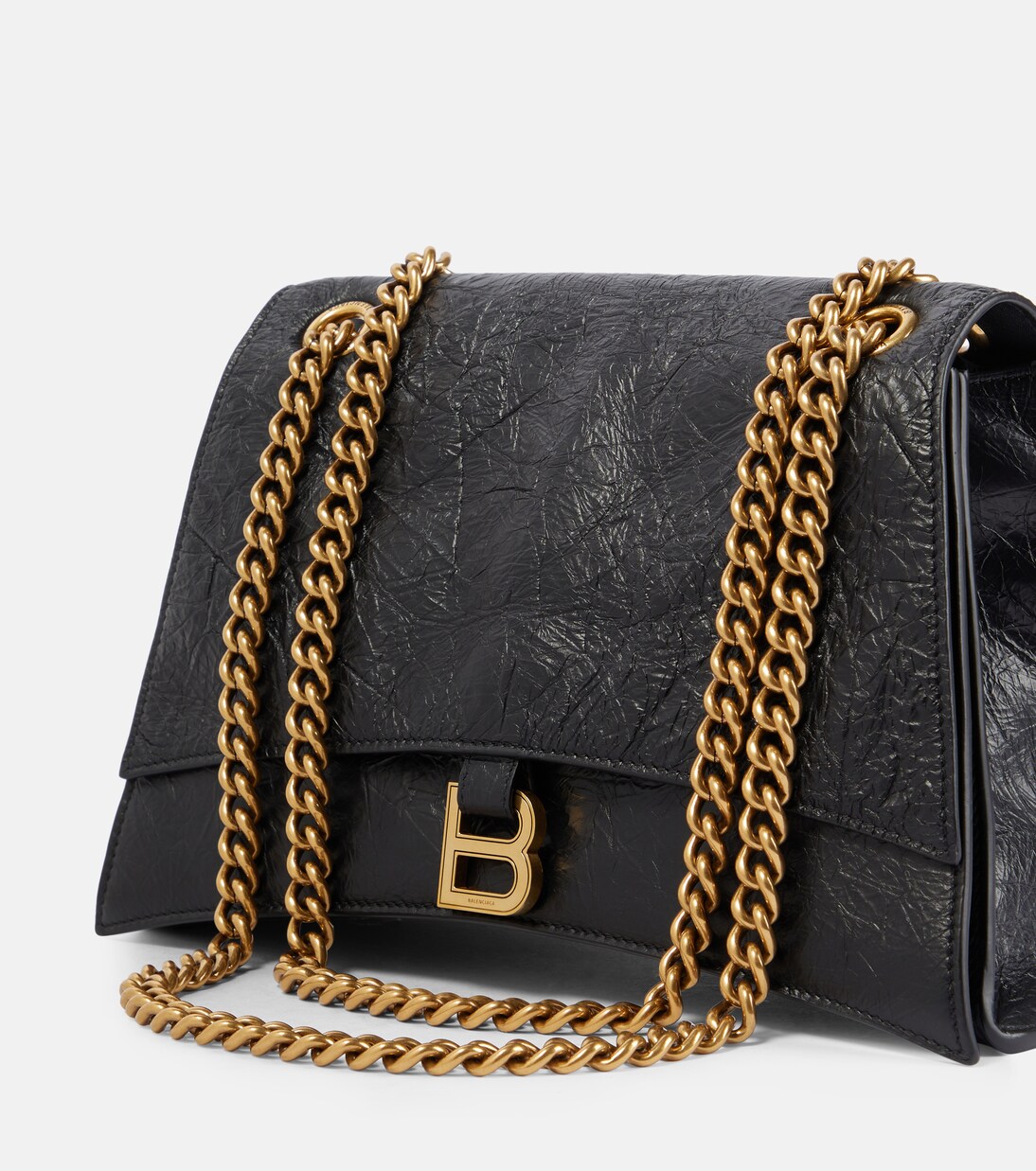 Crush Medium leather shoulder bag | Balenciaga
