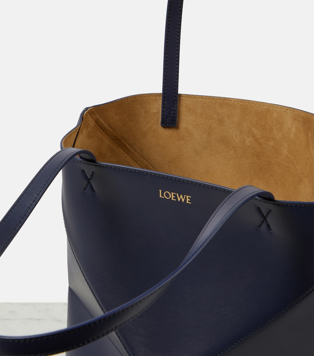 Tote Bag Puzzle Fold aus Leder | Loewe