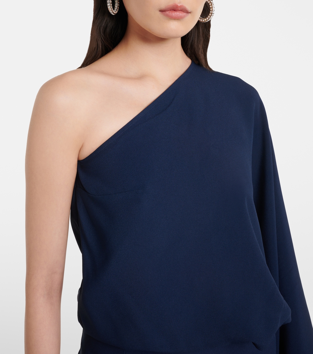 Robe longue Eternity à plumes | Taller Marmo