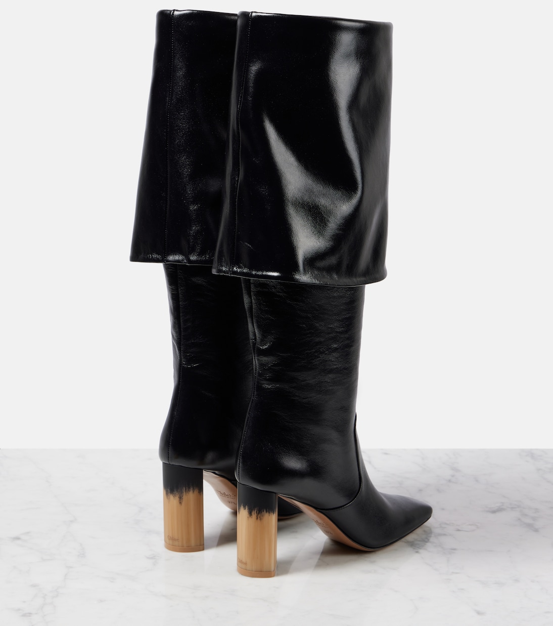 Botas altas Georgia 90 de piel | Chloé