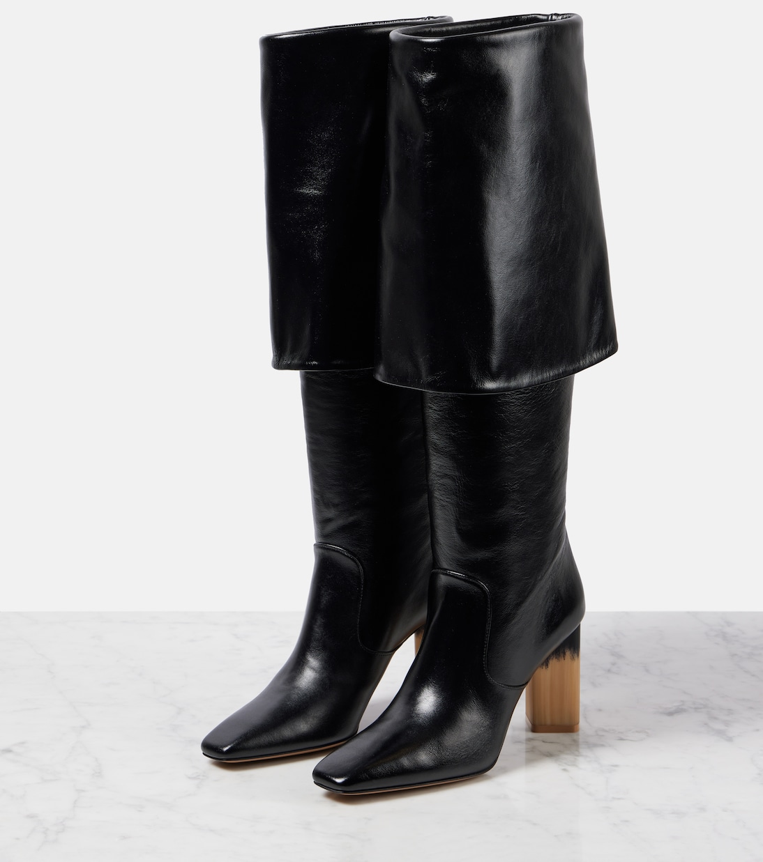 Botas altas Georgia 90 de piel | Chloé