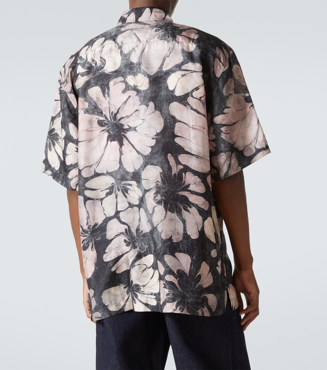 Floral silk shirt  | Dries Van Noten