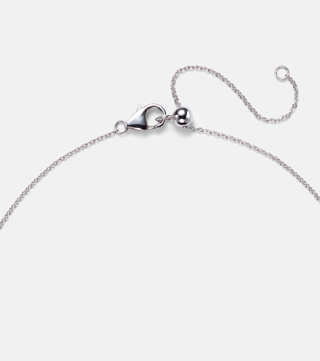 Collana Heart in oro bianco 18kt con diamanti | Kamyen