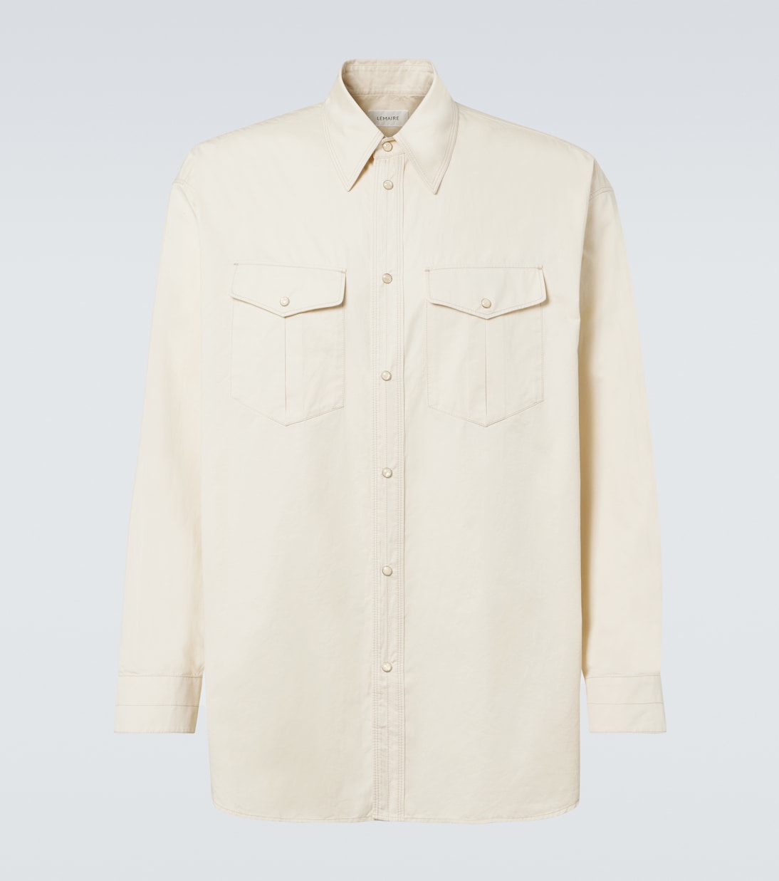 Camicia Western in raso di cotone | Lemaire