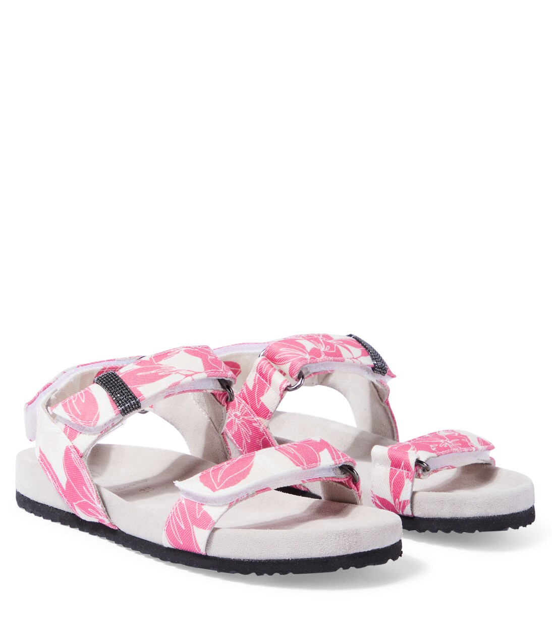 Monili printed sandals | Brunello Cucinelli Kids