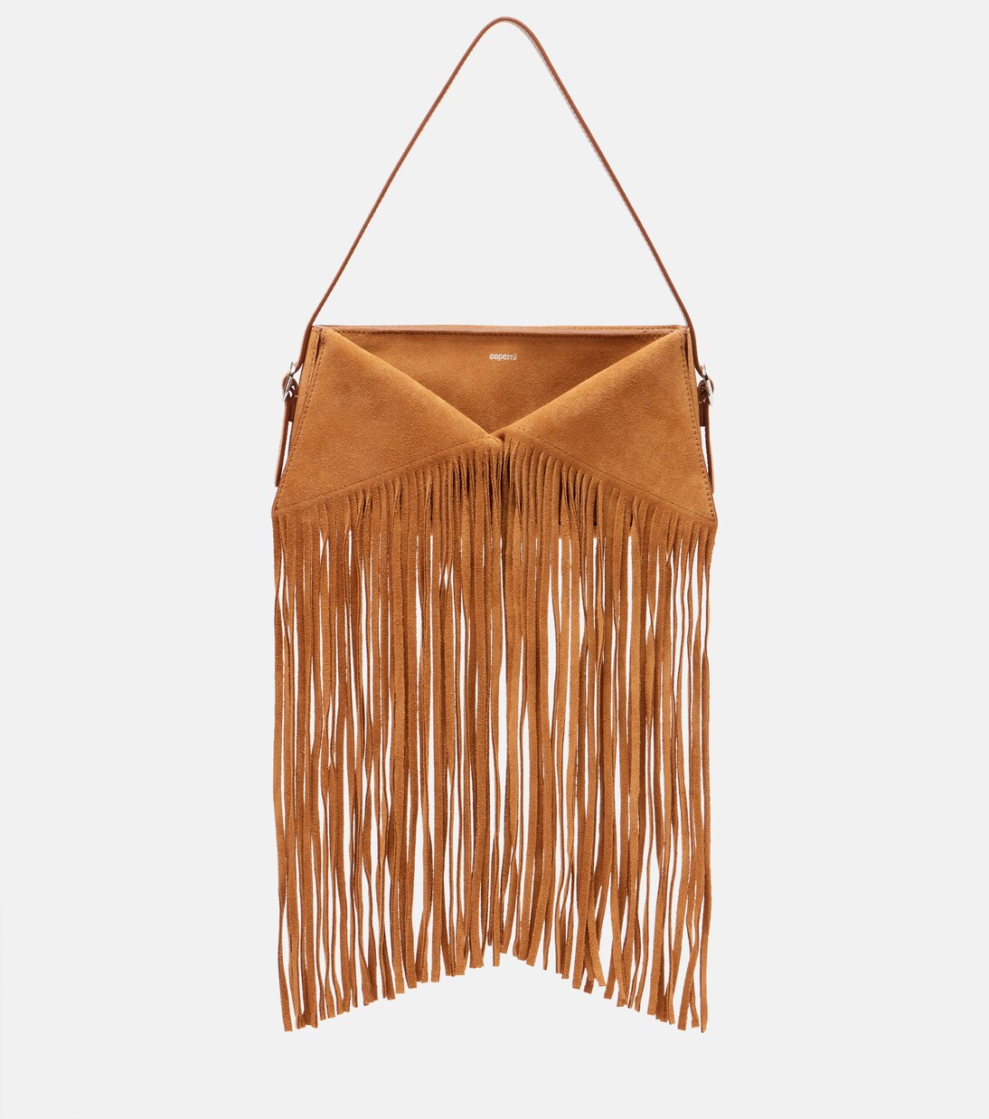Fringed suede shoulder bag | Coperni
