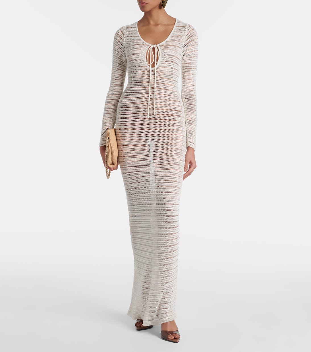 Maxikleid Mia aus Häkelstrick | Aya Muse