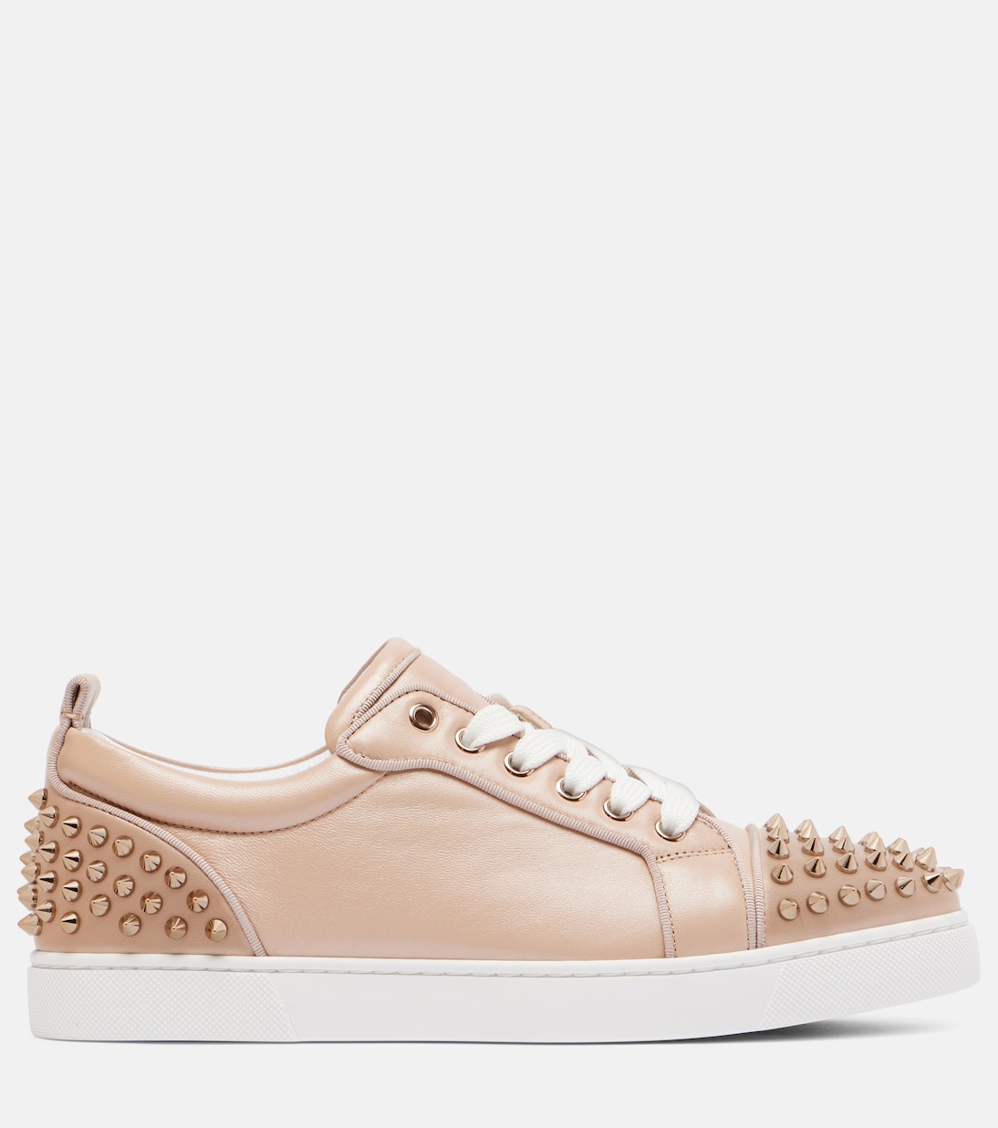 Zapatillas Louise Junior Spikes de piel | Christian Louboutin
