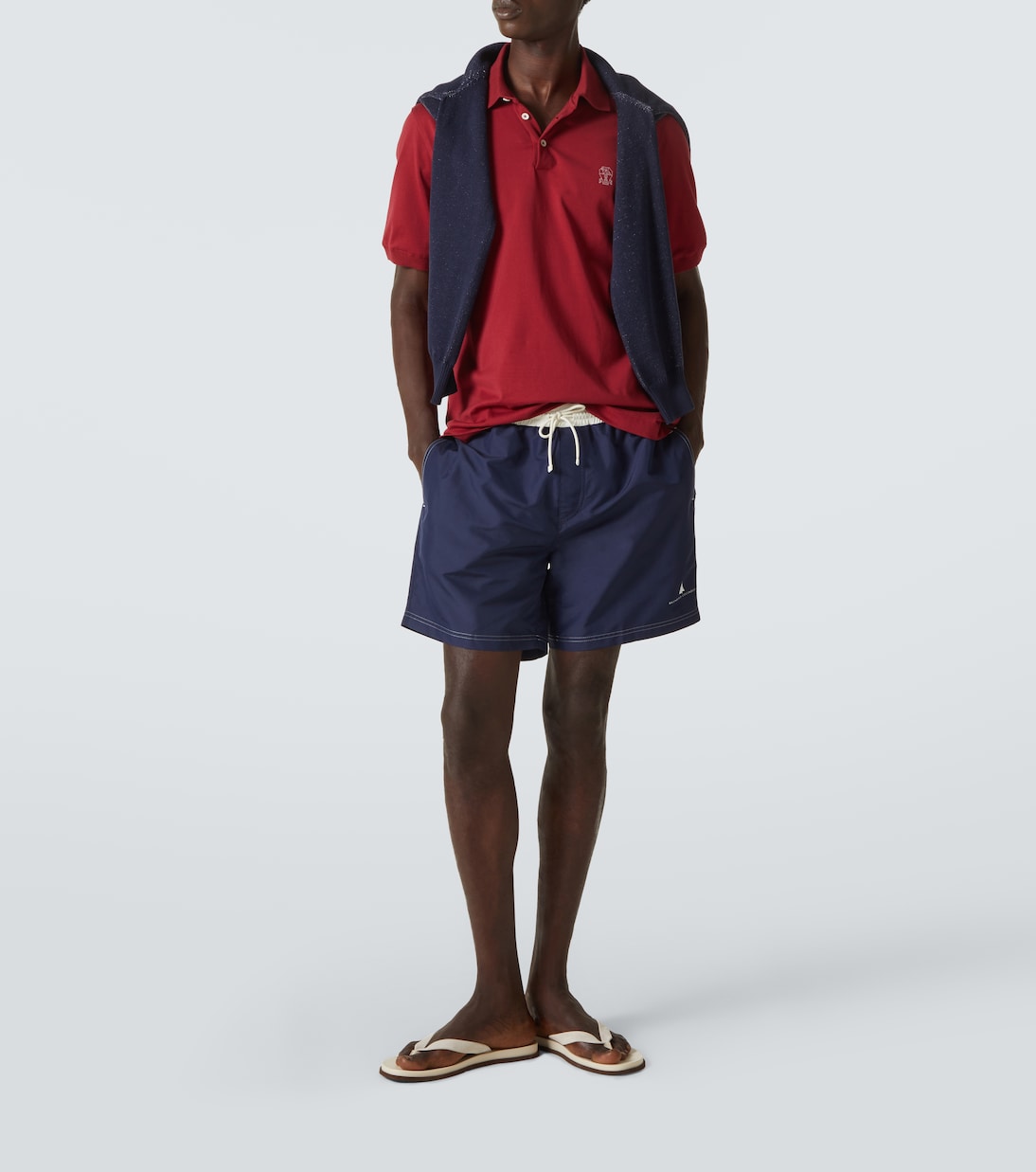 Cotton polo shirt | Brunello Cucinelli