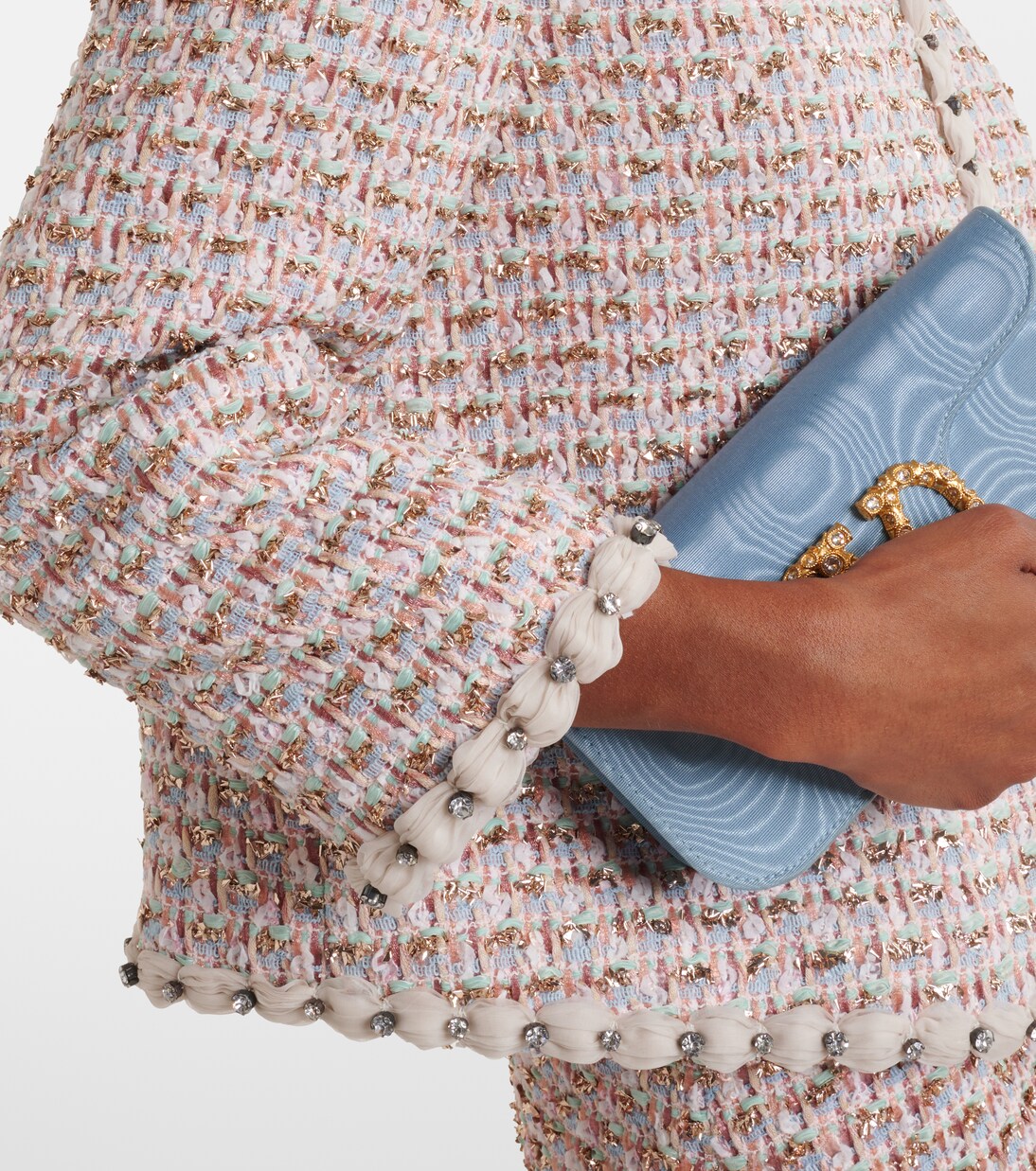 Embroidered tweed jacket | Valentino