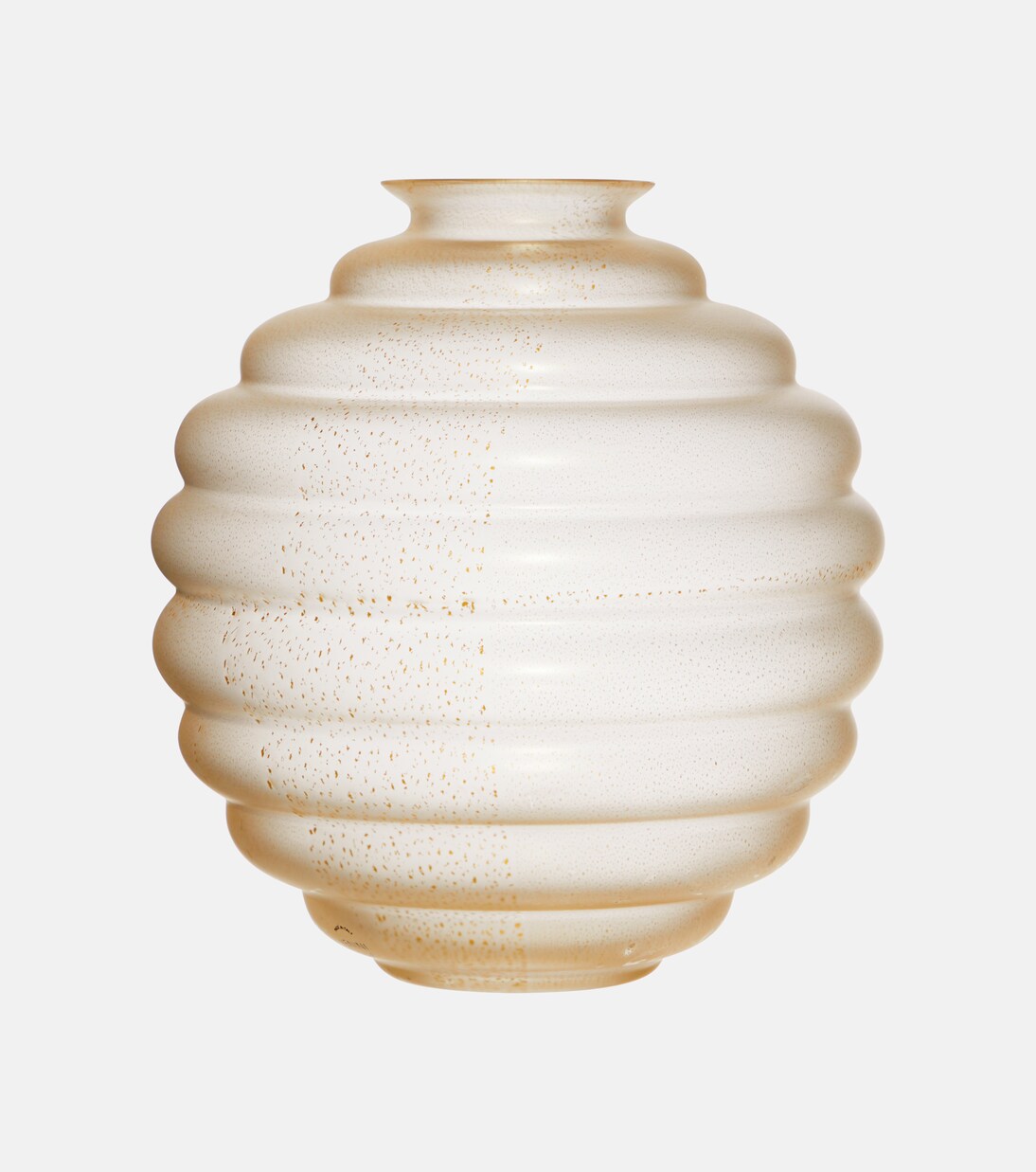 Frozen Murano glass vase by Napoleone Martinuzzi | Venini