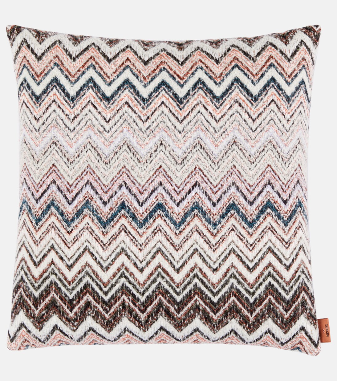 Forest cotton and wool-blend cushion | Missoni