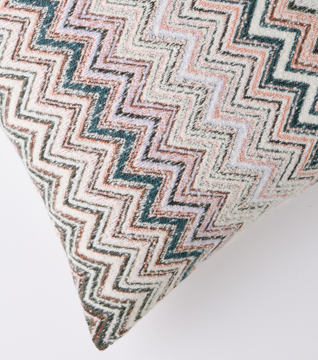 Forest cotton and wool-blend cushion | Missoni