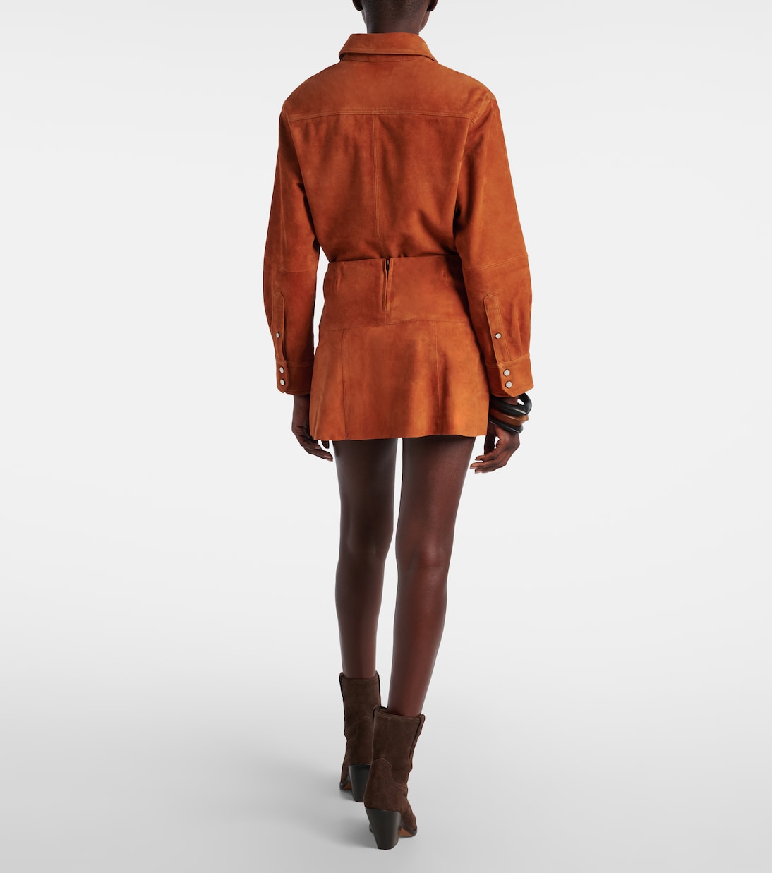 Minirock Dilara aus Veloursleder | Isabel Marant