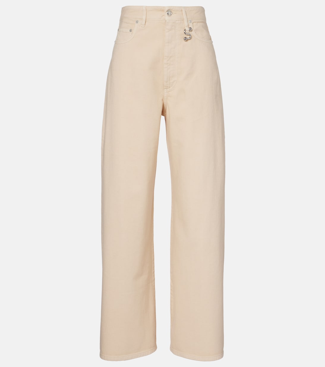 High-Rise Wide-Leg Jeans Siamese | Sportmax