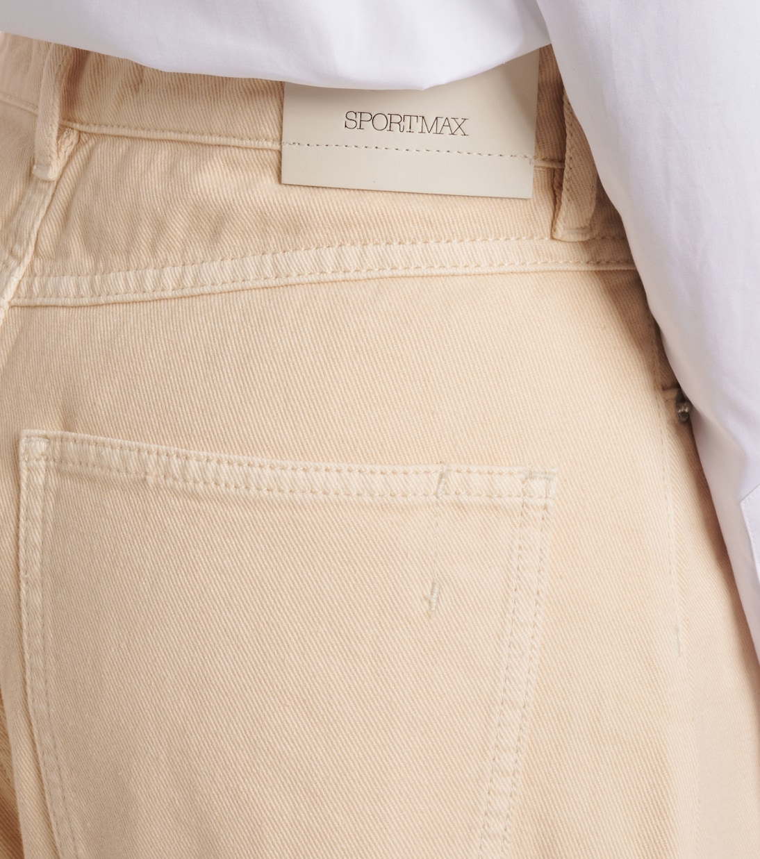 High-Rise Wide-Leg Jeans Siamese | Sportmax