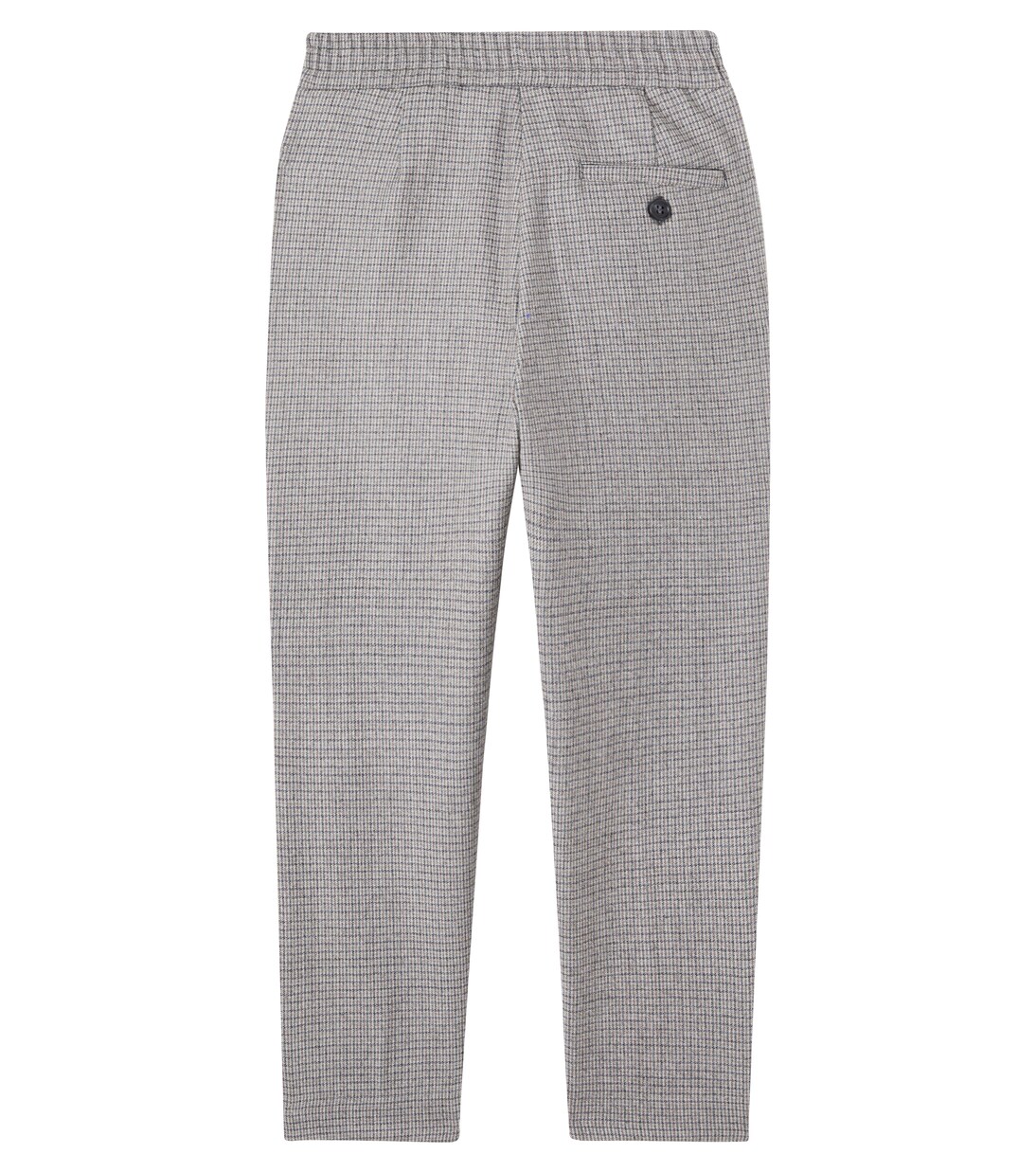 Jones checked wool flannel pants | Bonpoint