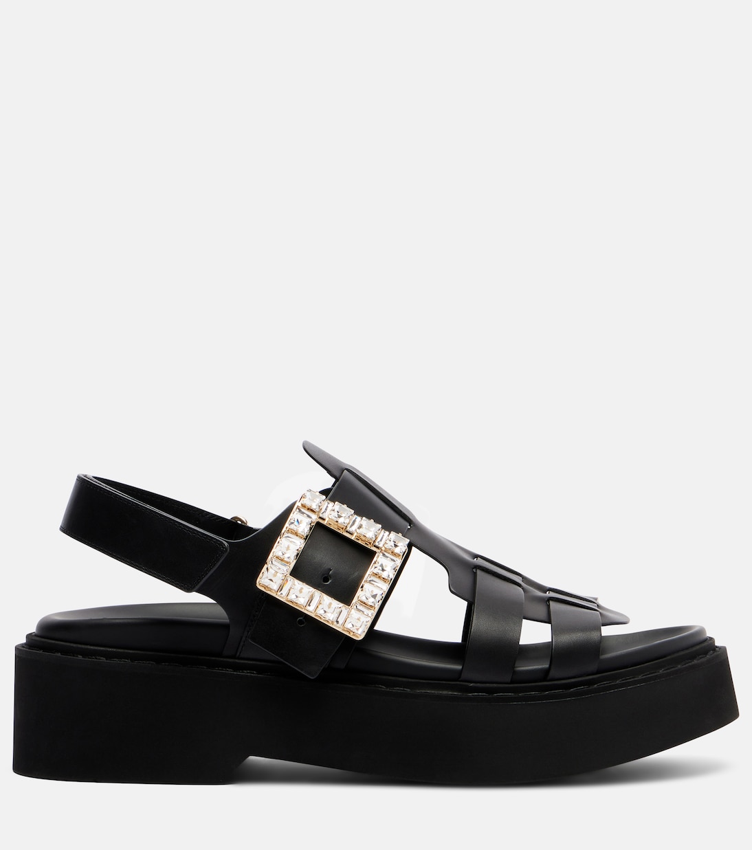 Viv' Rangers leather platform sandals | Roger Vivier