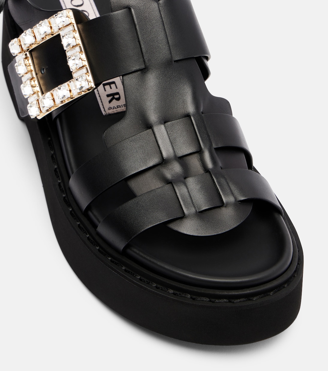 Viv' Rangers leather platform sandals | Roger Vivier