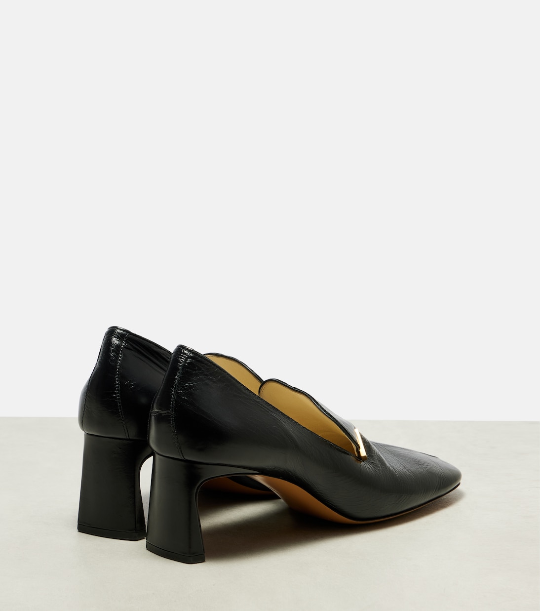 Club 60 leather loafer pumps | Phoebe Philo