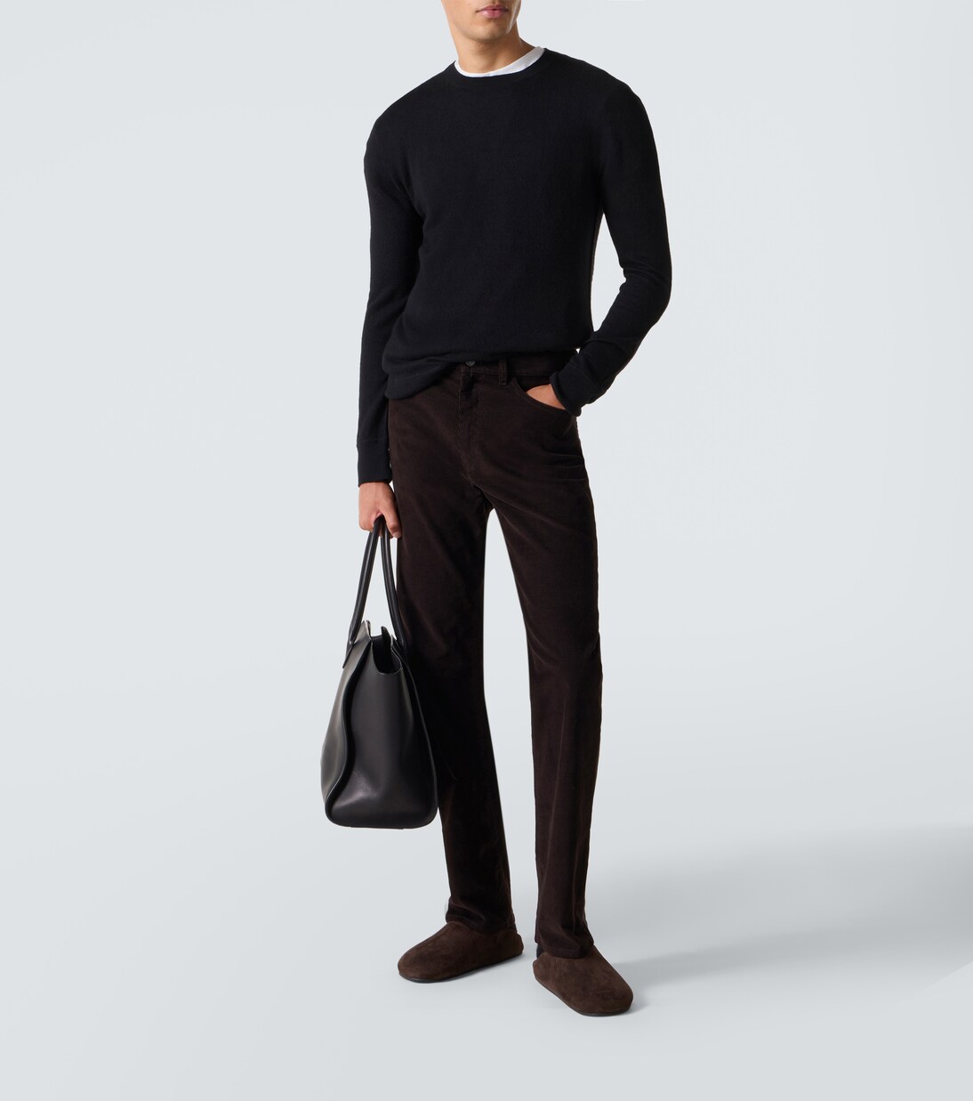Fred cotton corduroy slim pants | The Row