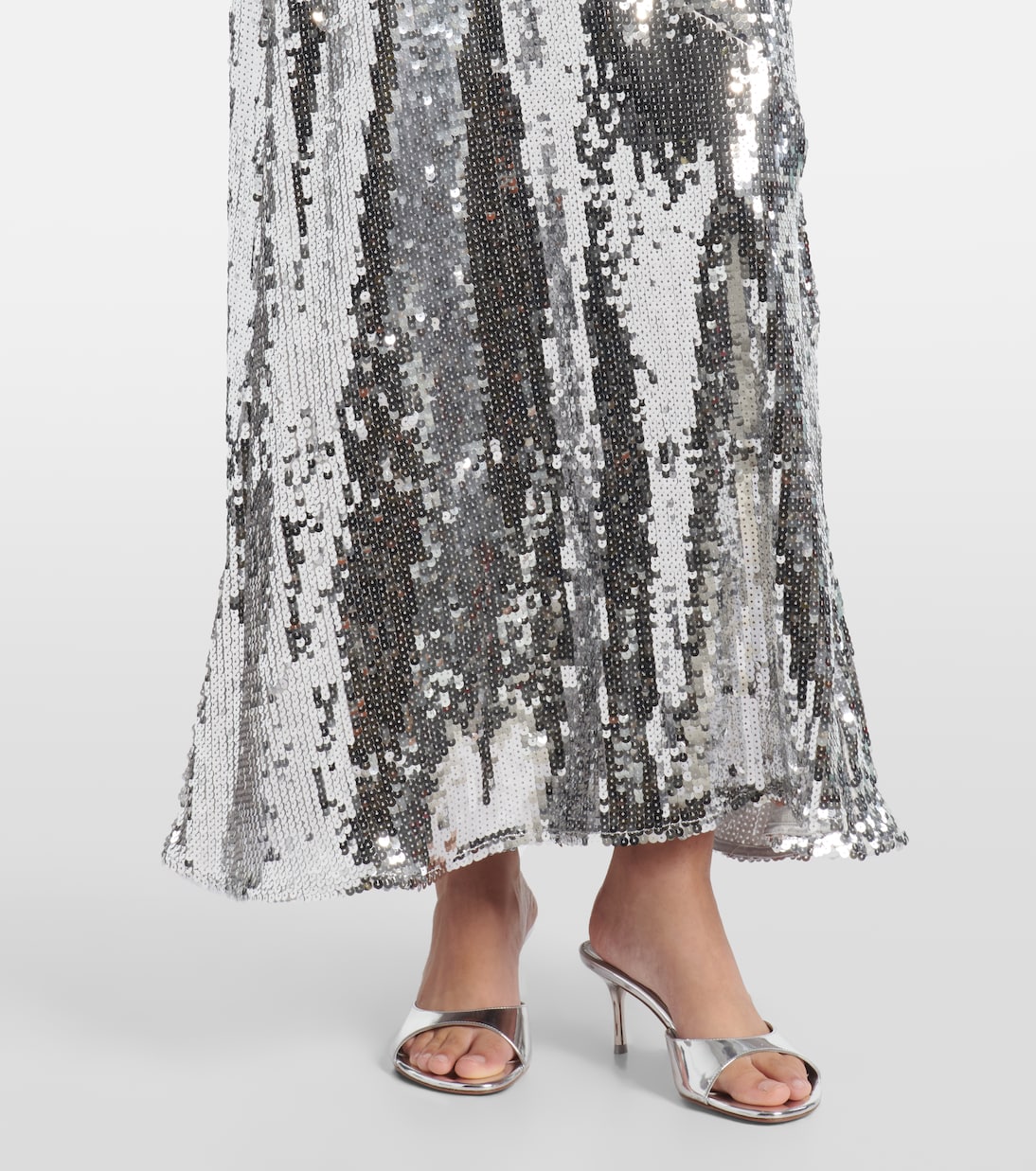 Robe longue à sequins | Rotate