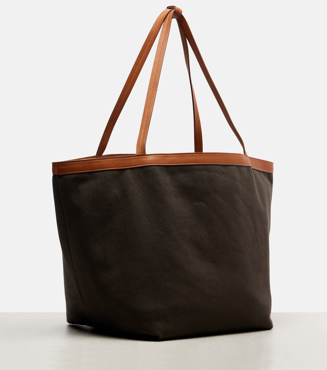 Park Three Stitch reversible canvas tote bag | The Row