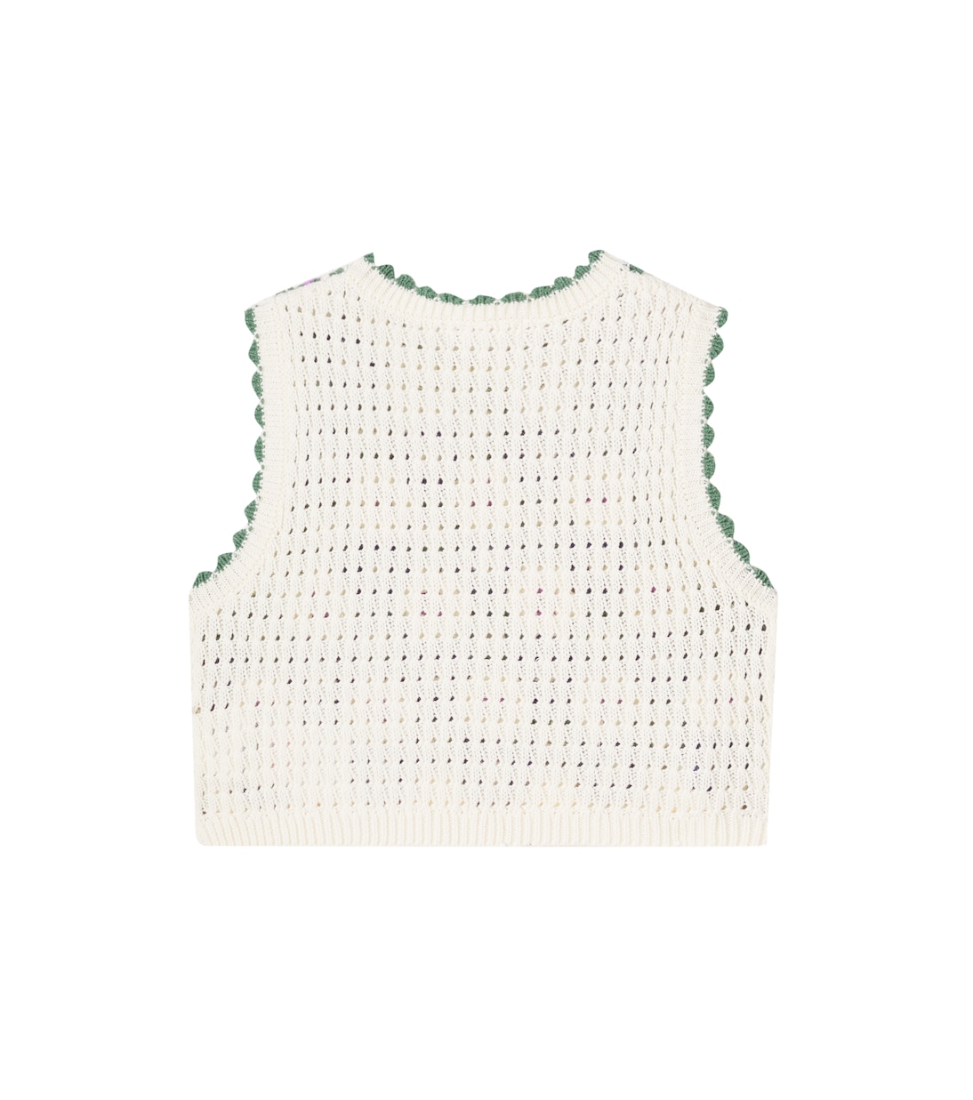 Pull sans manches Rynia en crochet | Louise Misha