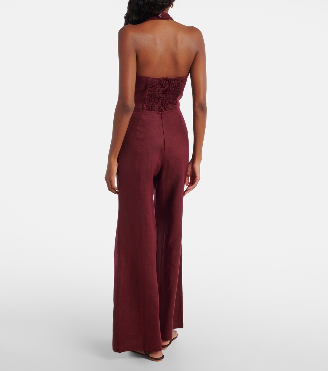 Weite Hose Syna aus Leinen  | Faithfull