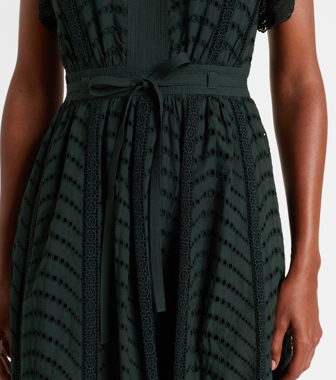 Olga broderie anglaise cotton midi dress | Ulla Johnson