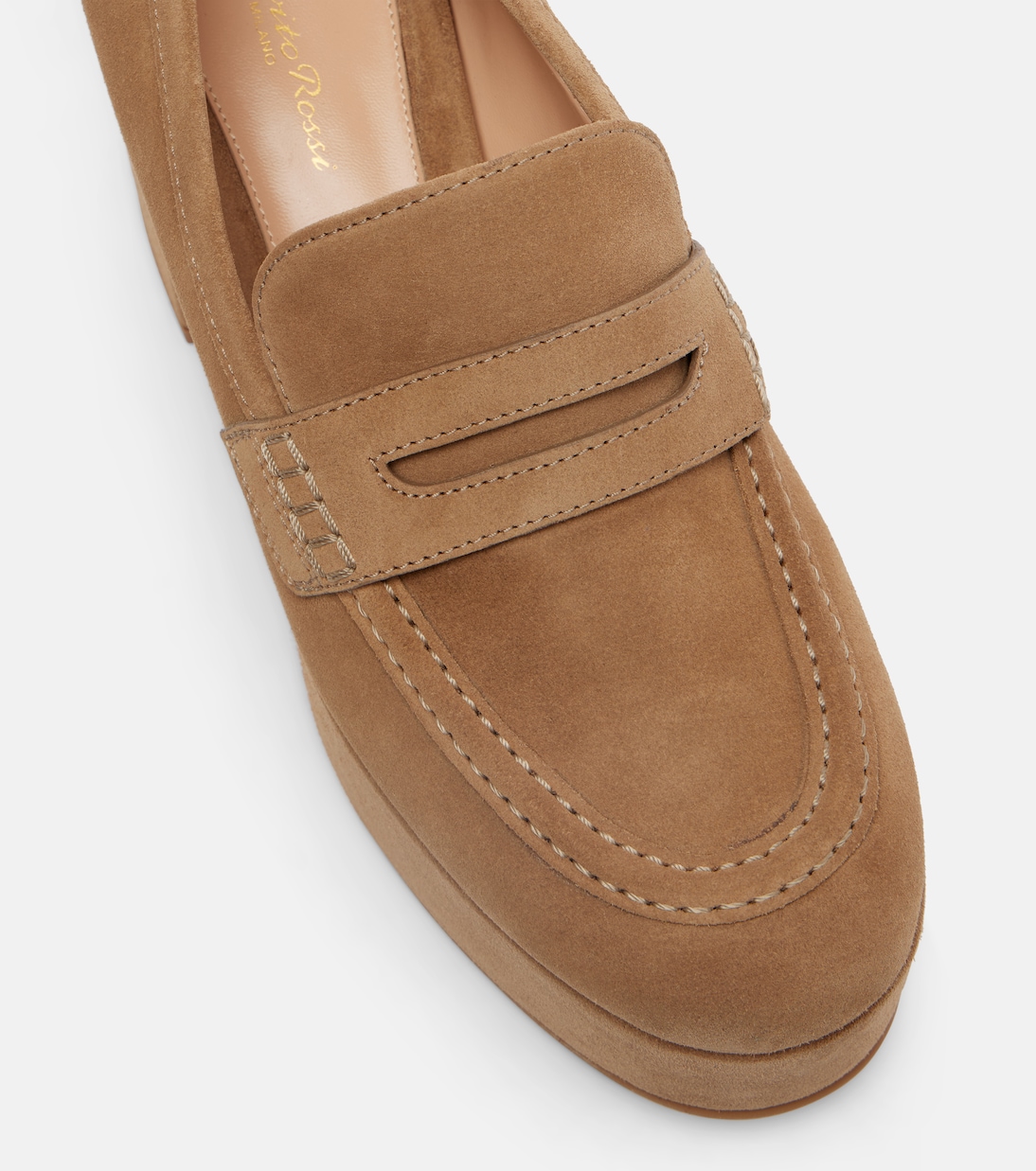 35 suede loafer pumps | Gianvito Rossi