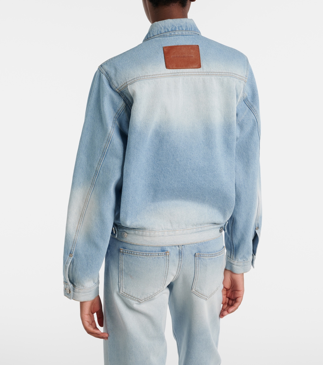 Harper low-rise straight jeans | Victoria Beckham