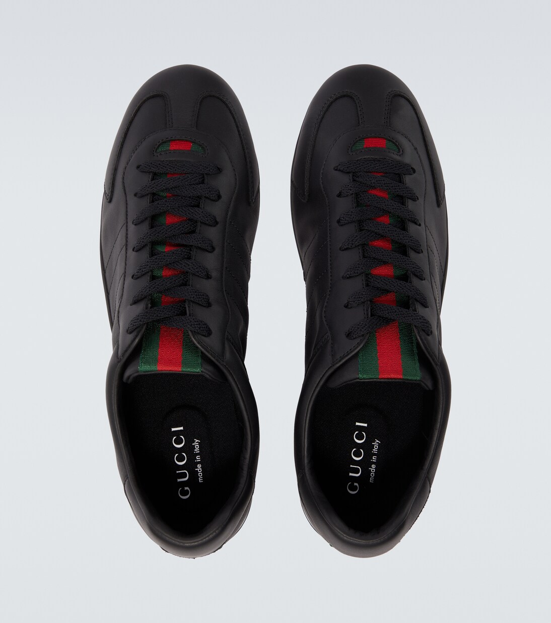 Gucci Shift leather sneakers | Gucci