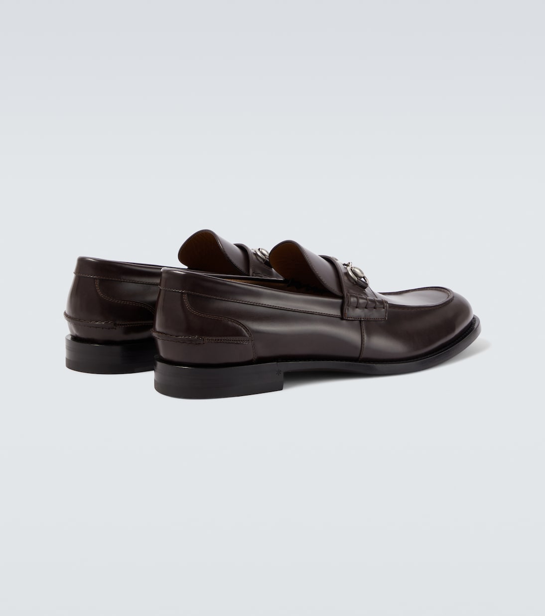 Horsebit leather loafers | Gucci