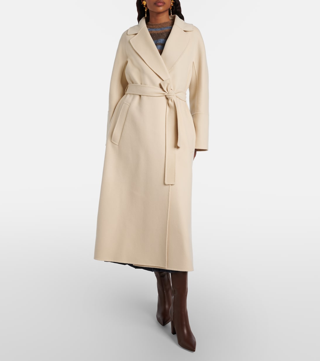 Elisa virgin wool wrap coat | 'S Max Mara