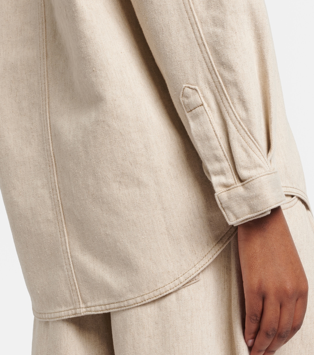 Amelo de-Nîmes denim shirt | Jacquemus