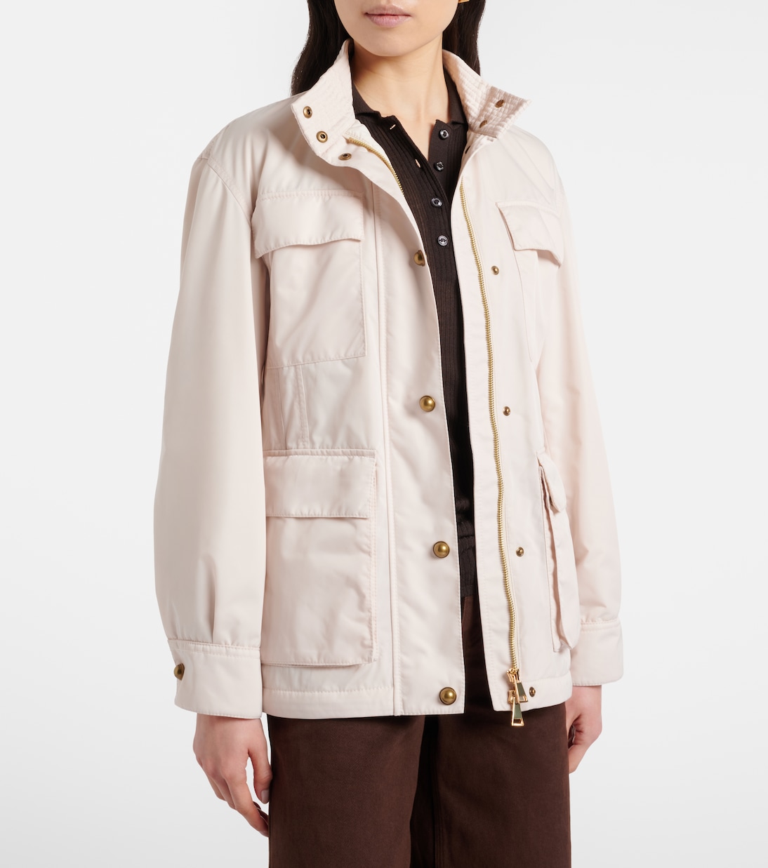 Jacke Maitake mit Leder | Moncler