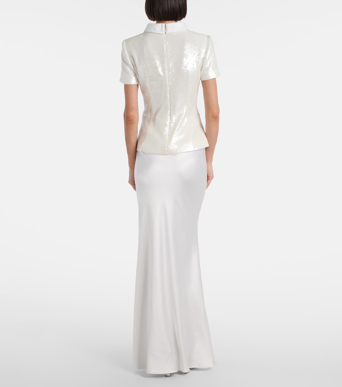 Maxikleid mit Pailletten | Self-Portrait