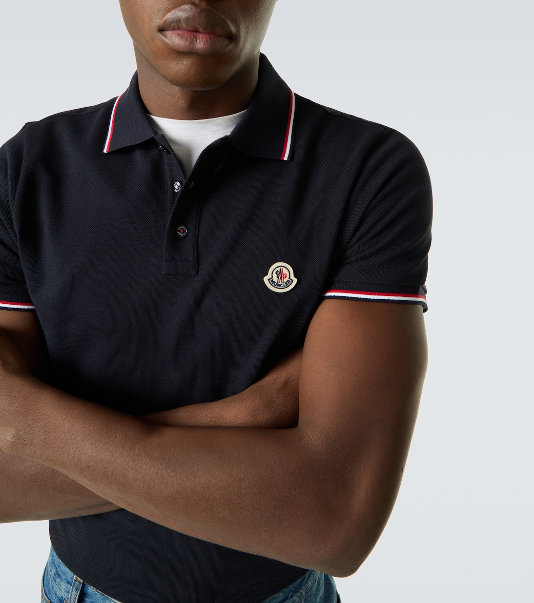 Polohemd Permanent aus Baumwoll-Jersey | Moncler