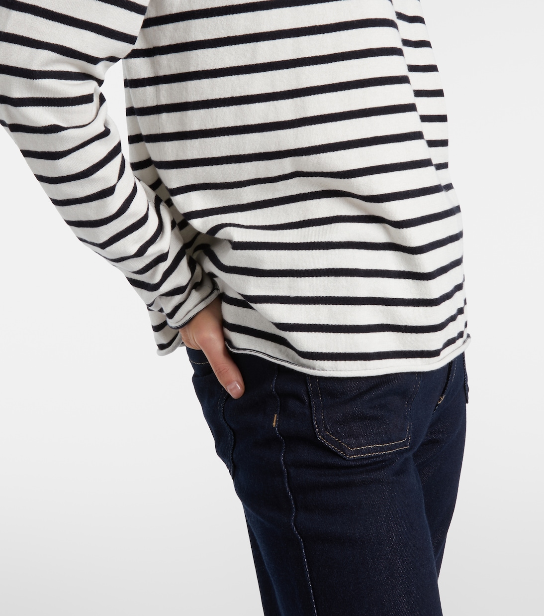 Cotton, silk, and cashmere sweater | Jardin des Orangers