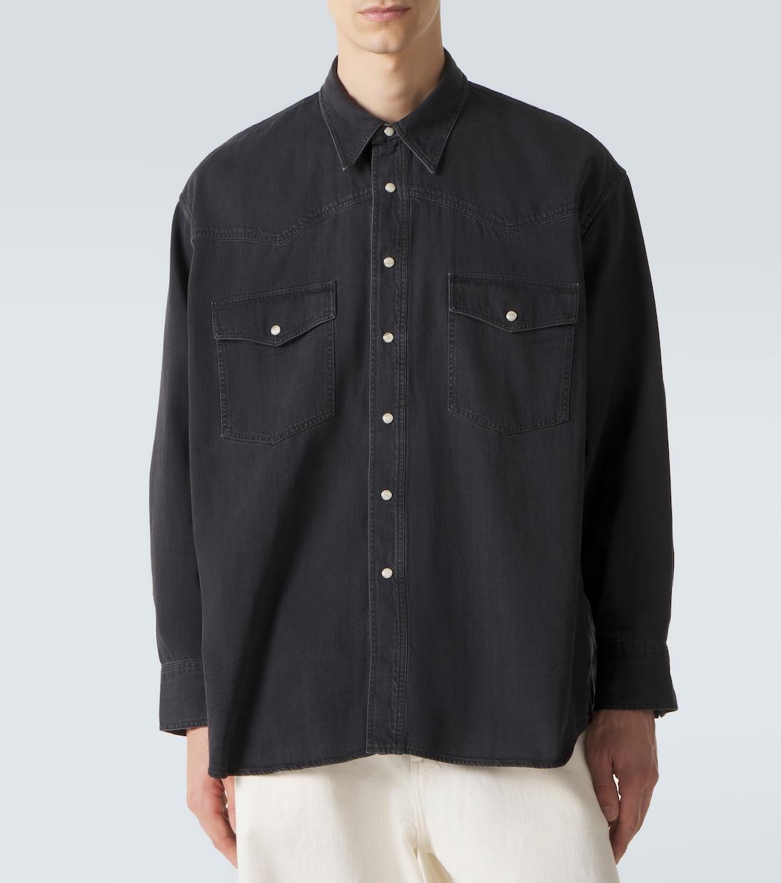 Mylo denim overshirt | Studio Nicholson