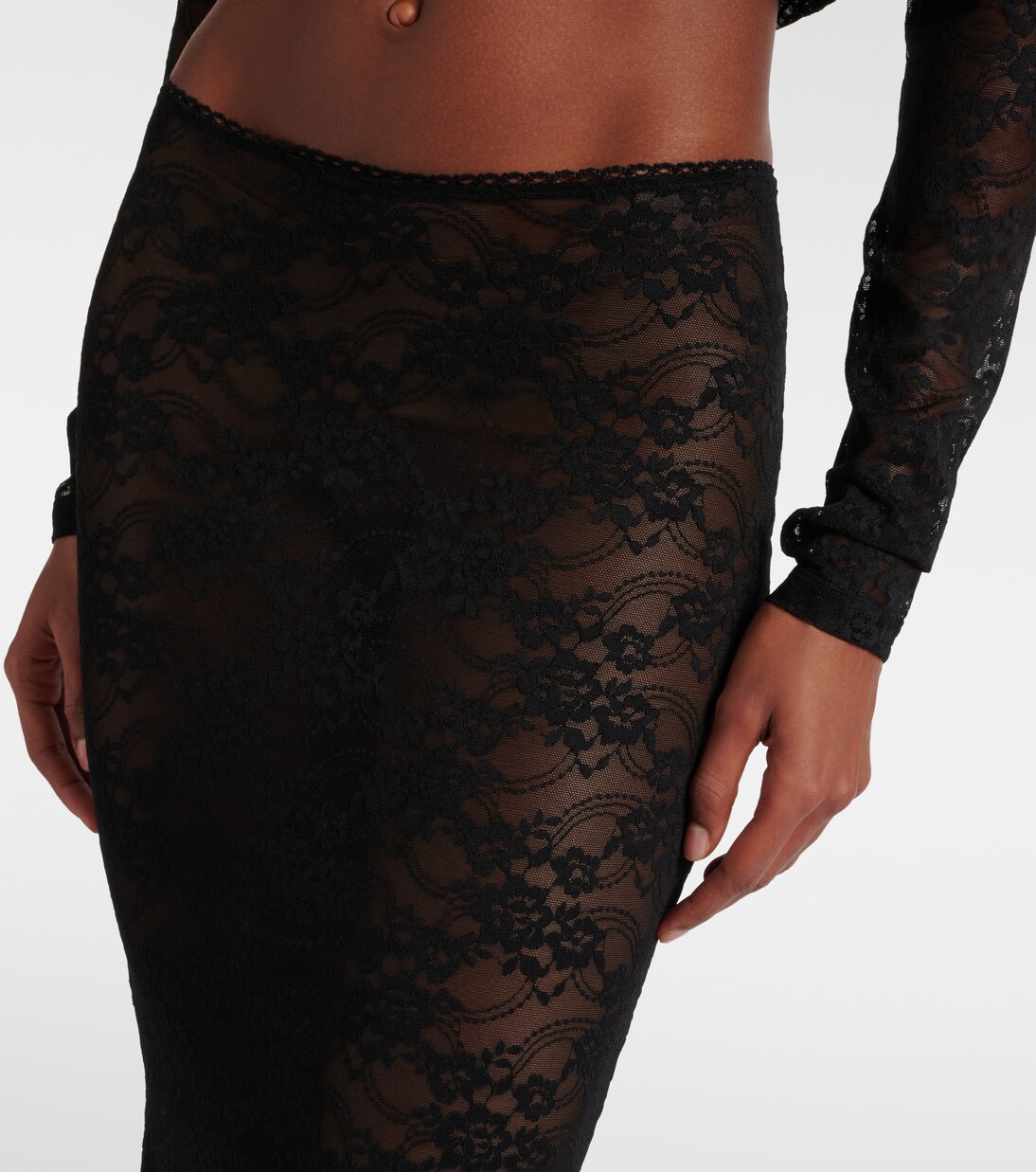 Rona lace midi skirt | Bananhot