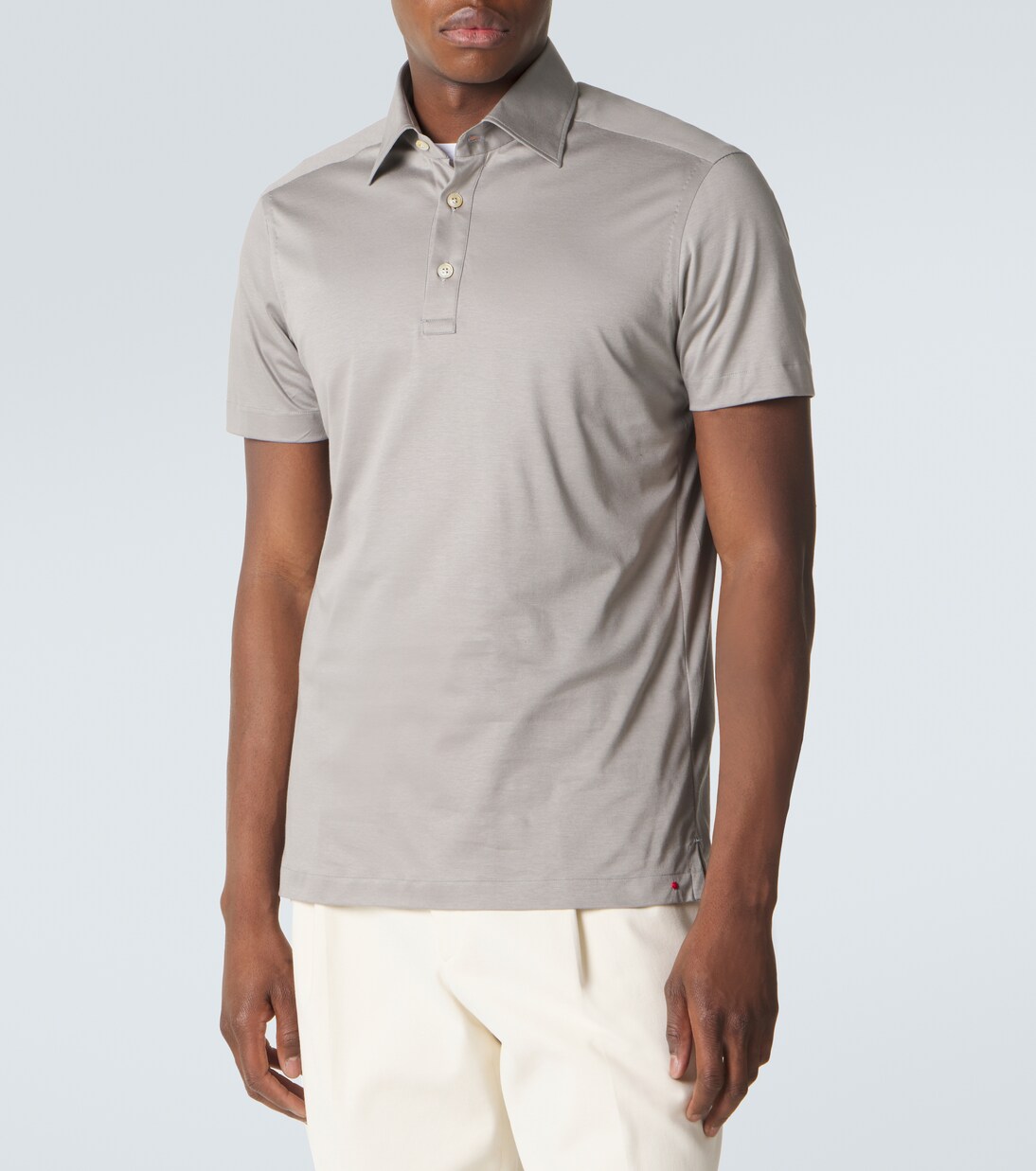 Cotton polo shirt | Kiton