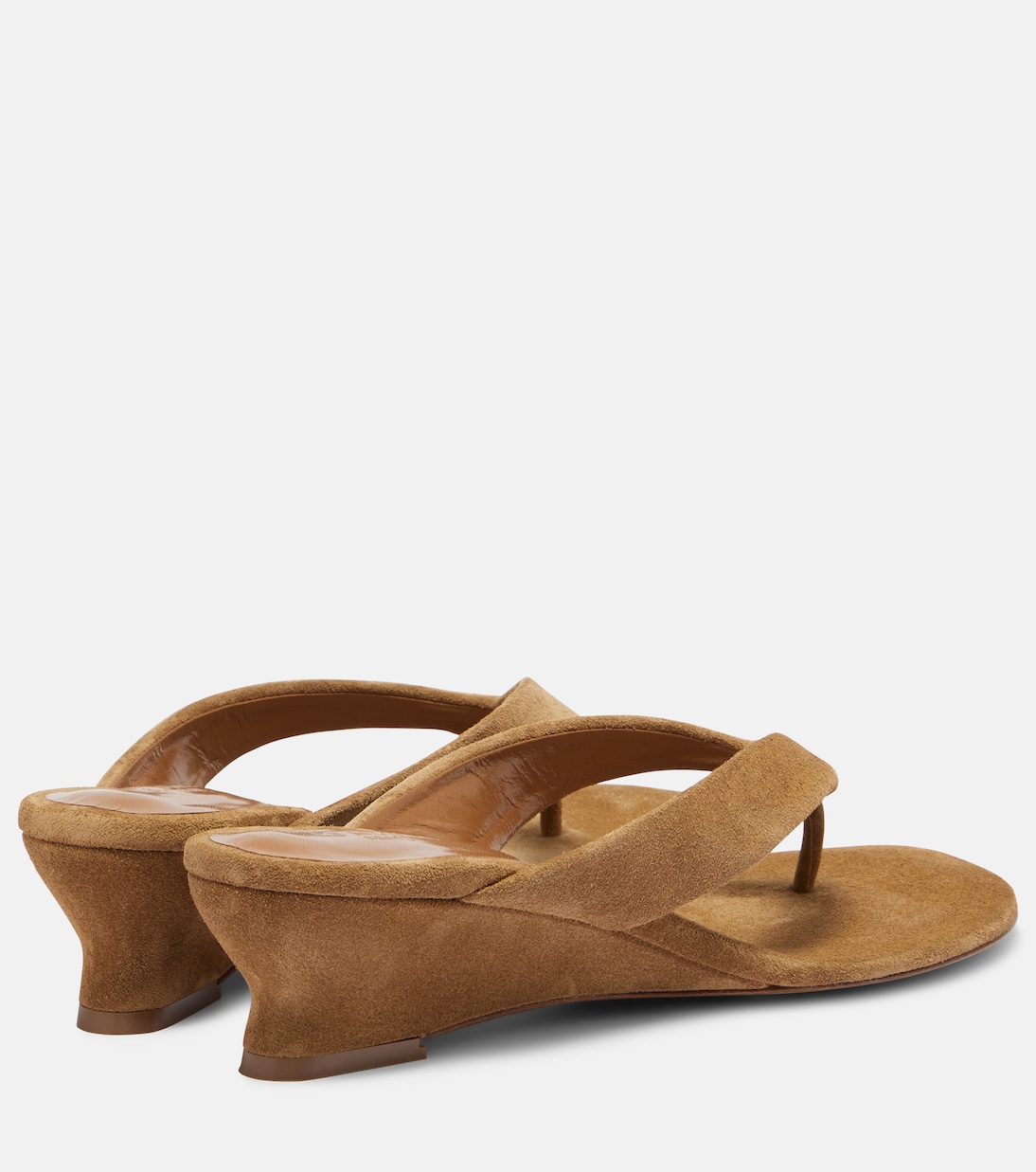 Micro Wedge 40 suede thong sandals | Le Monde Béryl