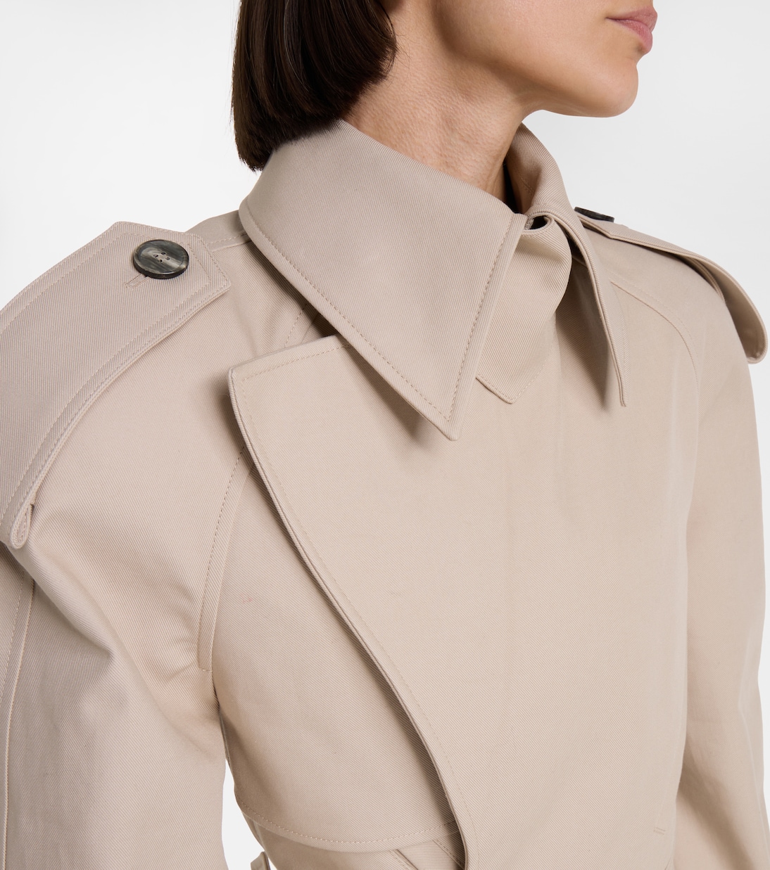 Gabardina de algodón | Wardrobe.NYC