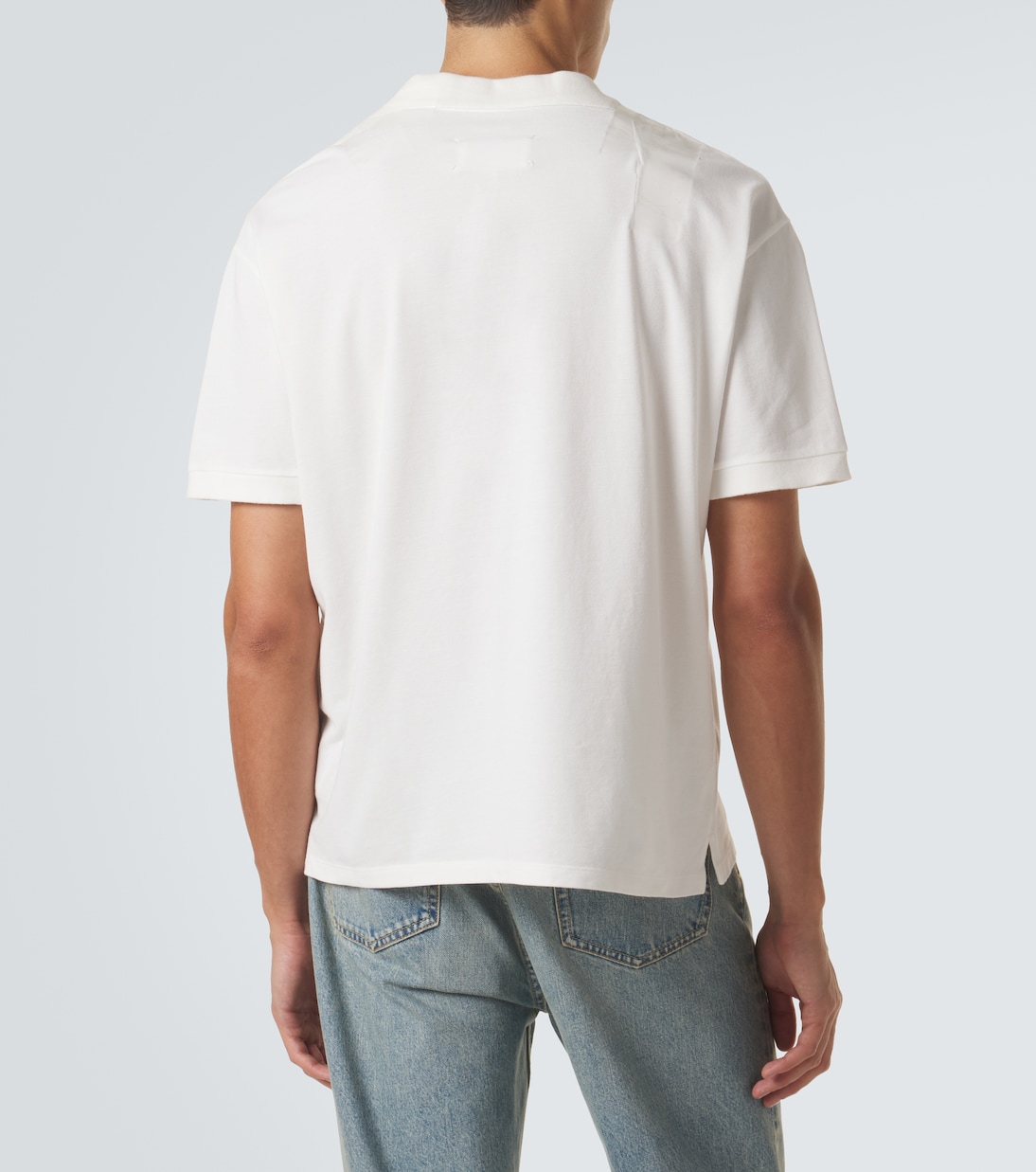 Cotton piqué polo shirt | Maison Margiela